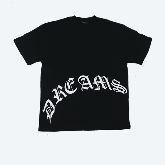 Dreams OG Terry Tee Shirt Black/White
