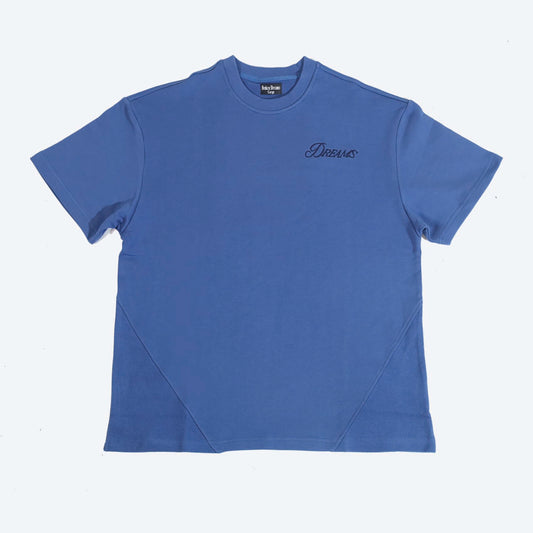 Dreams Script Tee French Blue