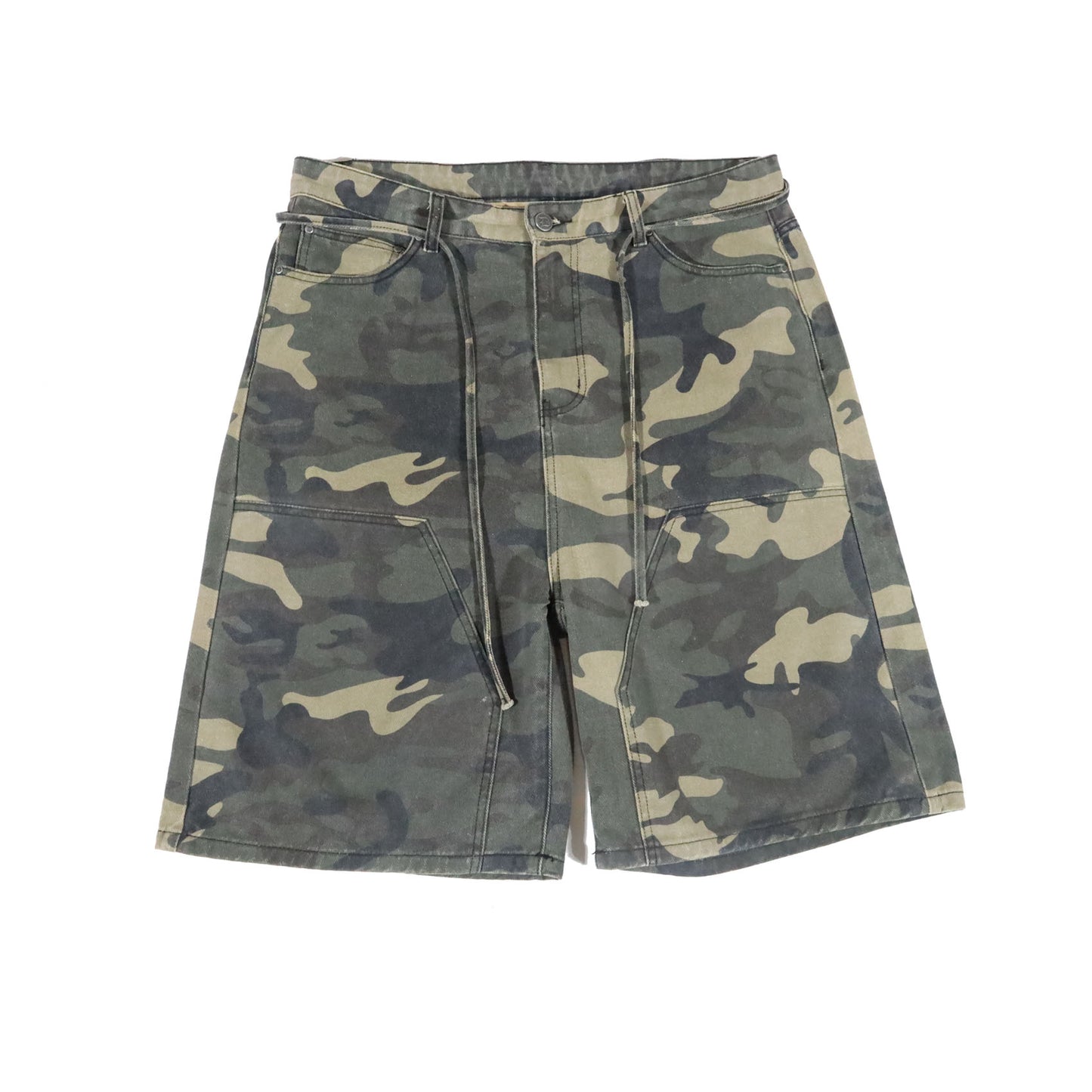 Dreams Camo Rhinestone Shorts