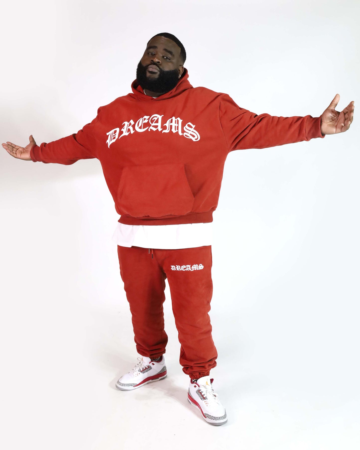 Dreams Logo Sweatpant Deep Red