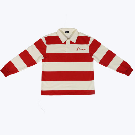 Dreams Stripe Polo Red/Cream