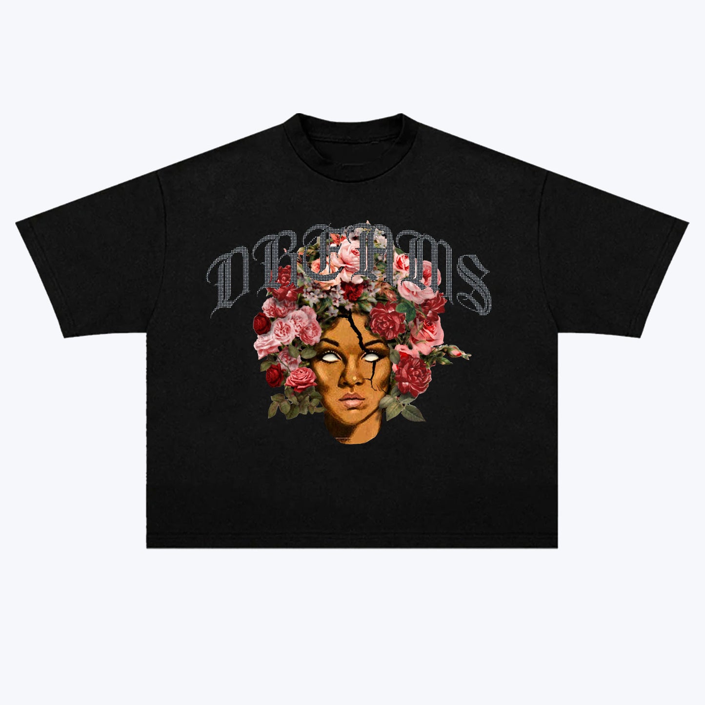 A Rose That Grew Rhinestone Tee
