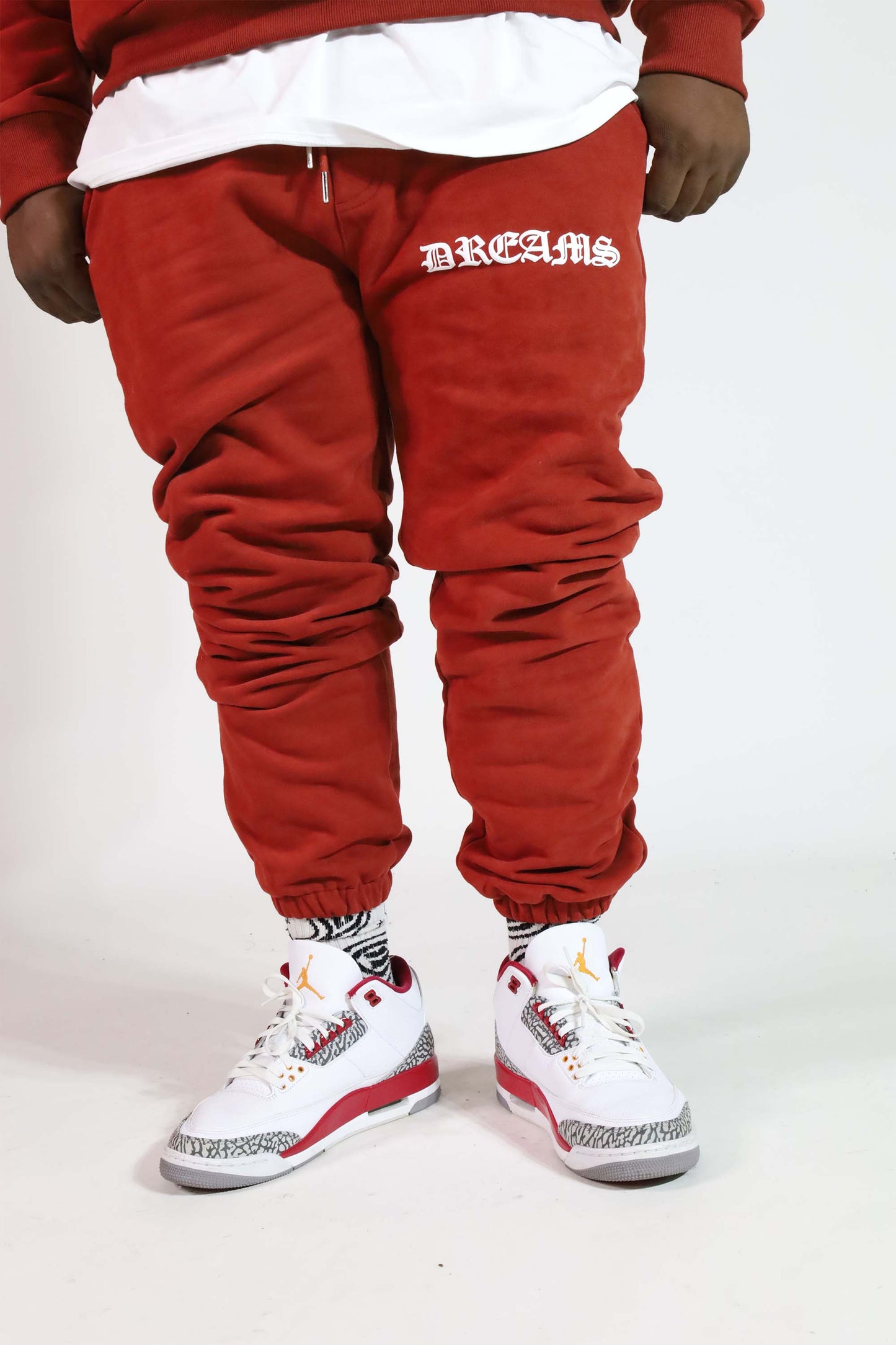 Dreams Logo Sweatpant Deep Red