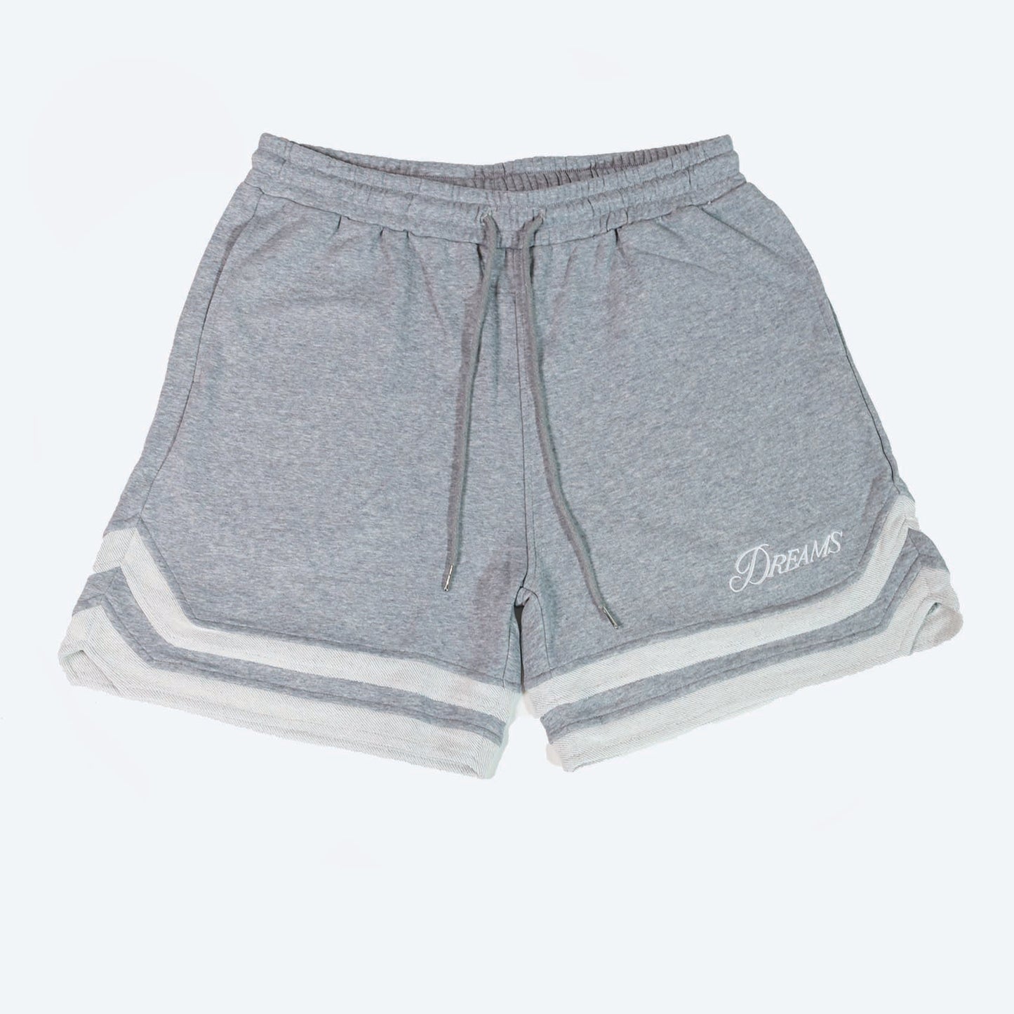 Broken Dreams Script Terry Shorts Grey