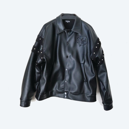 Dreams Studded Leather Jacket