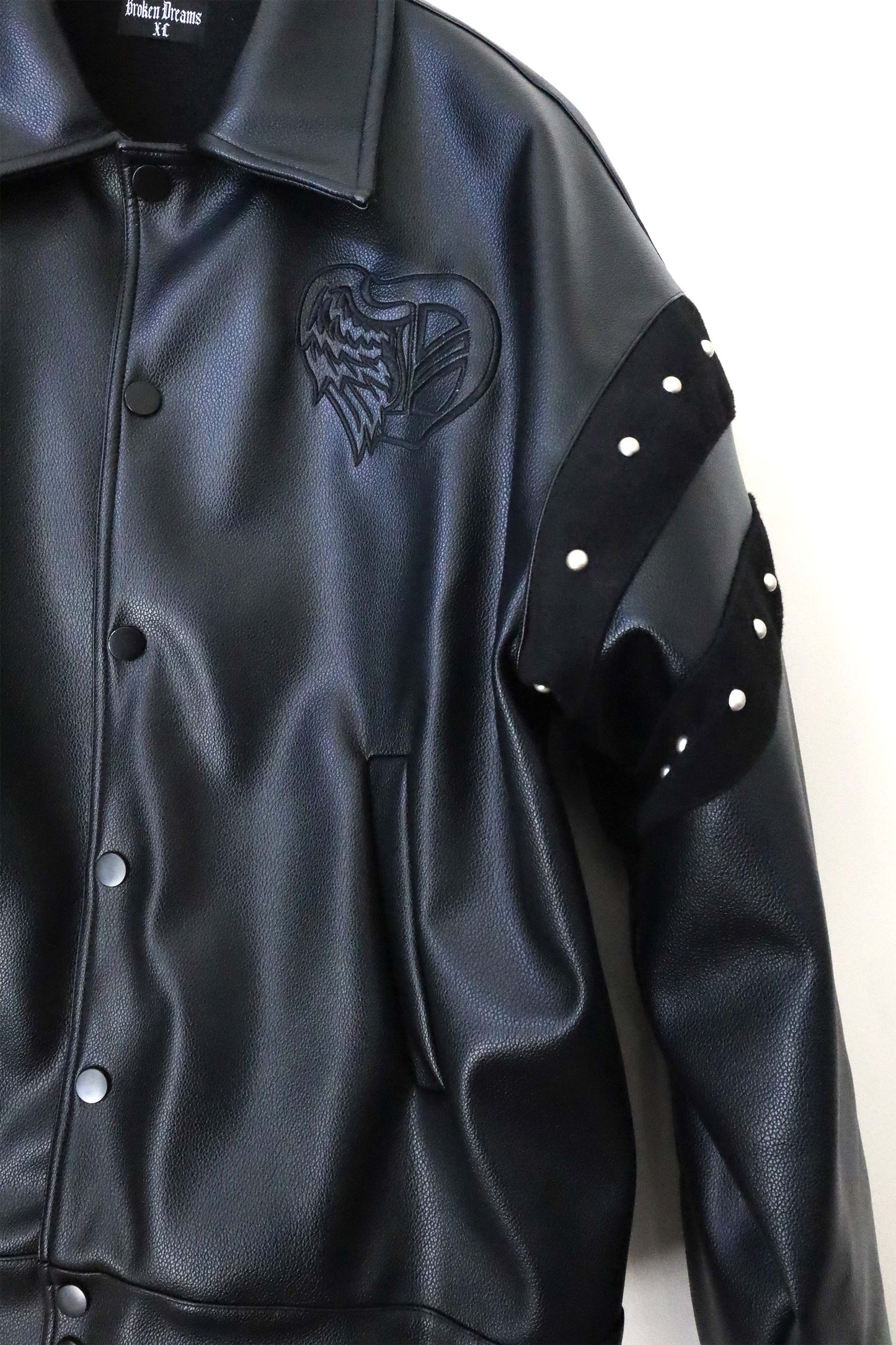 Dreams Studded Leather Jacket