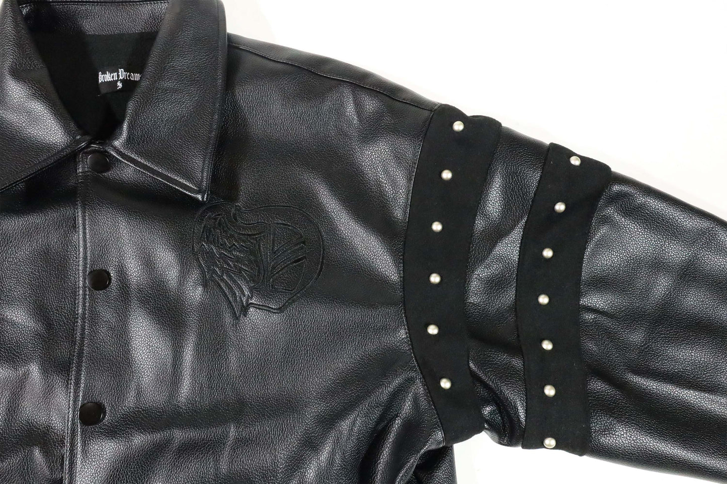 Dreams Studded Leather Jacket