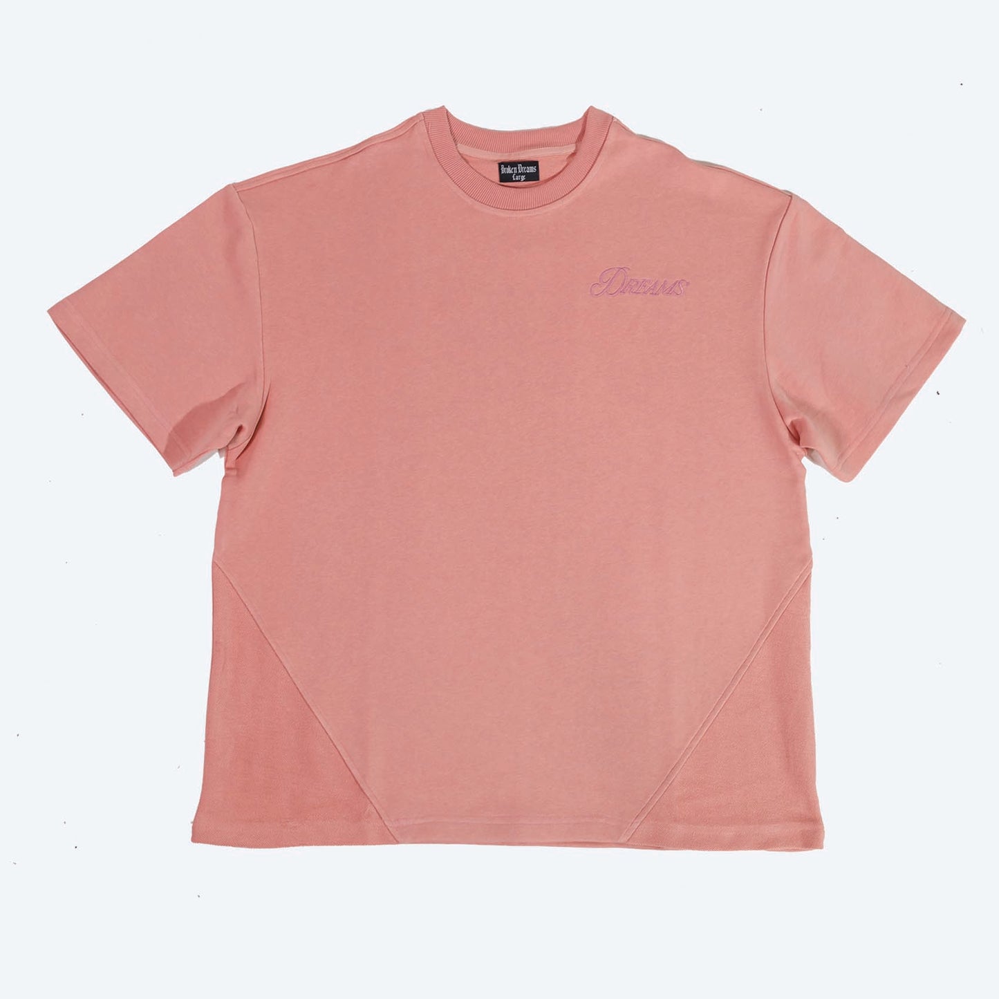 Dreams Script Tee Salmon