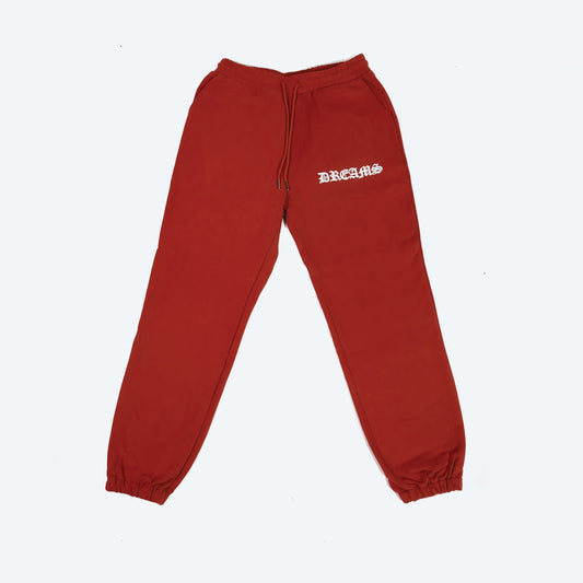 Dreams Logo Sweatpant Deep Red