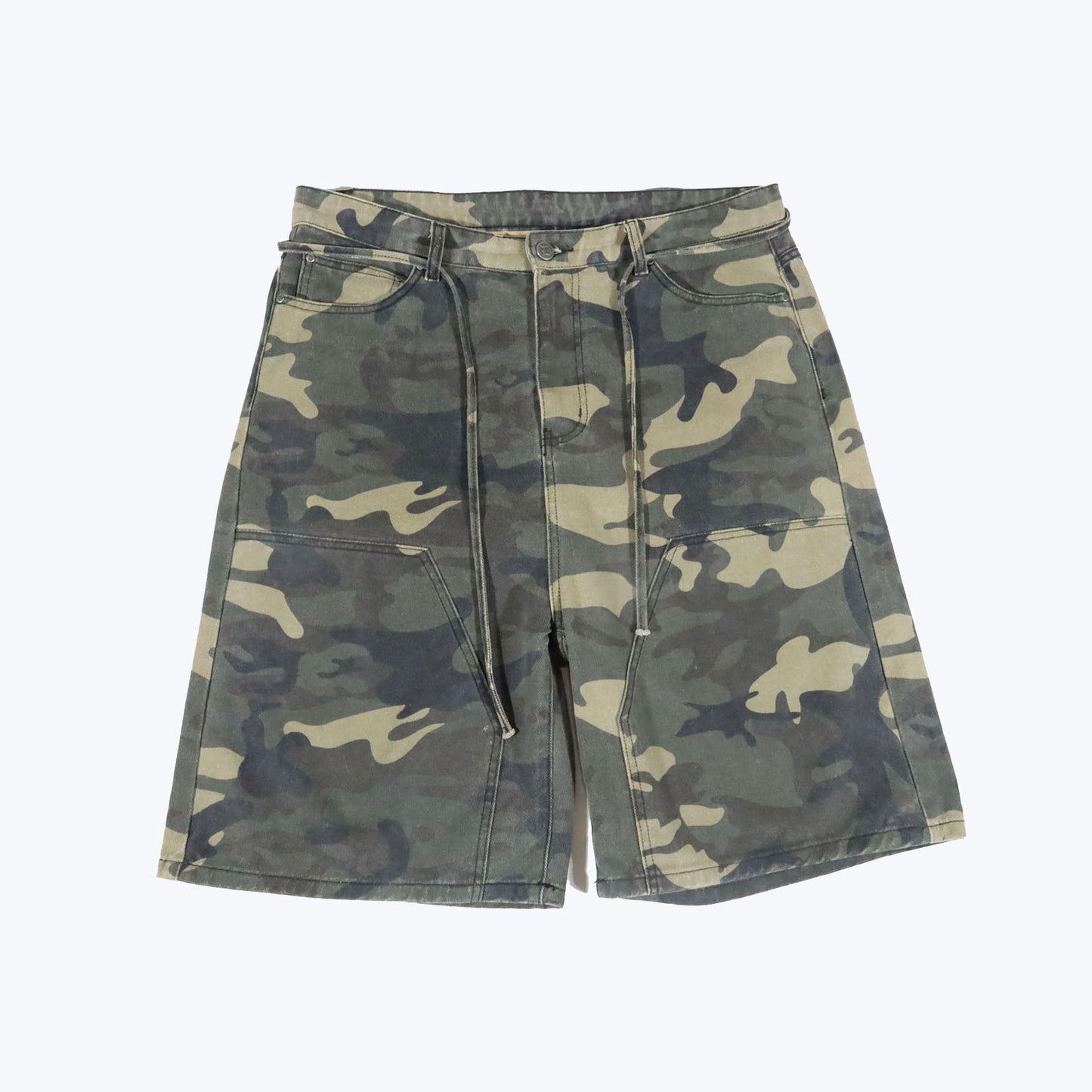 Dreams Camo Rhinestone Shorts
