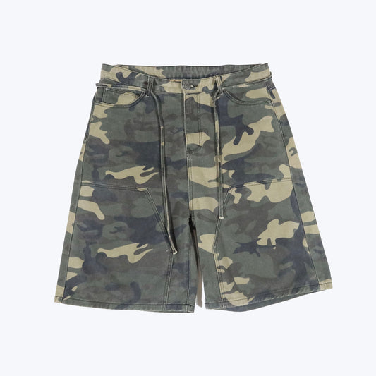 Dreams Camo Rhinestone Shorts