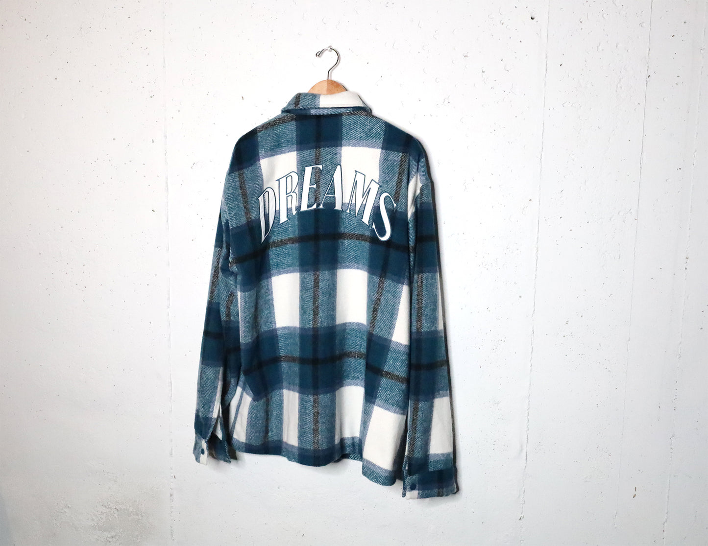 Dreams Arch Flannel Navy Blue/White